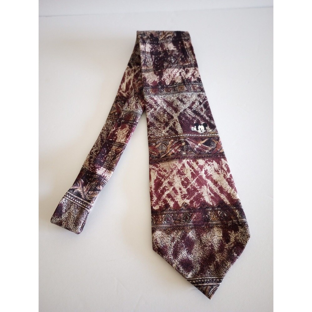 Mickey & Co. Disney Atlas Design Gothenburg Sweden Men's Dress Tie